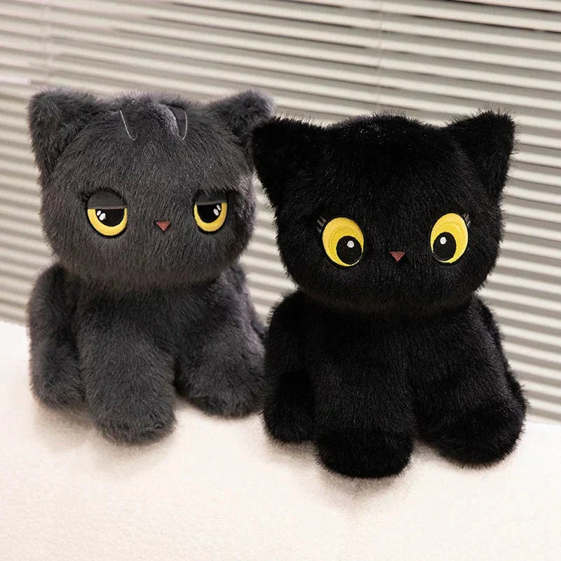 BowLift | Luna & Misty the Fluffy Sitting Cat Plushies