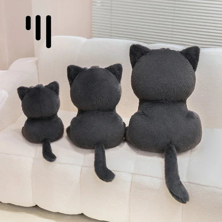 BowLift | Luna & Misty the Fluffy Sitting Cat Plushies