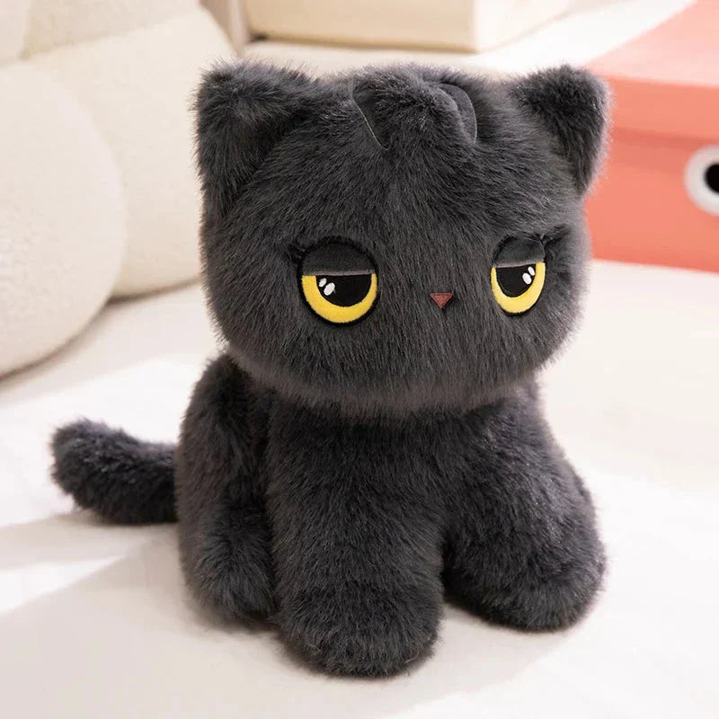 BowLift | Luna & Misty the Fluffy Sitting Cat Plushies