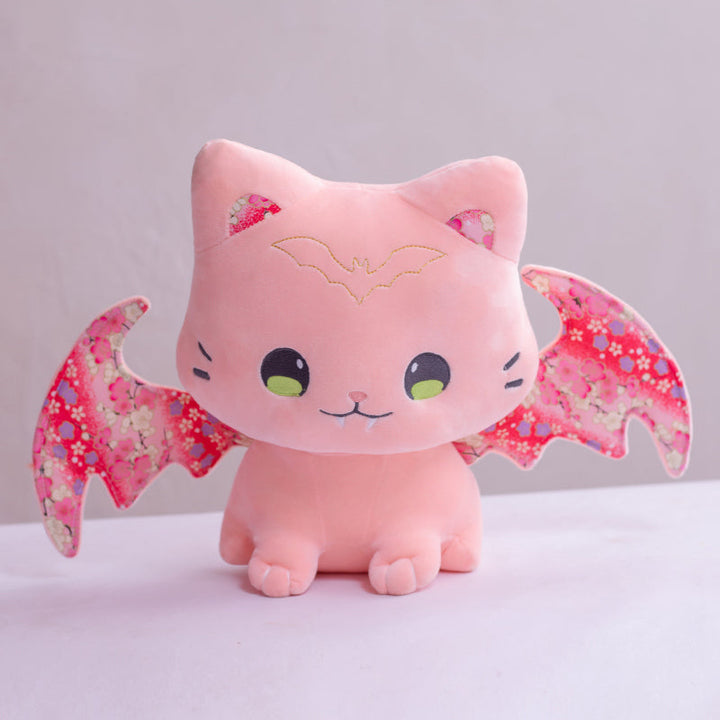BowLift | Luna & Solis the Kawaii Sakura Cats with Wings Plushies