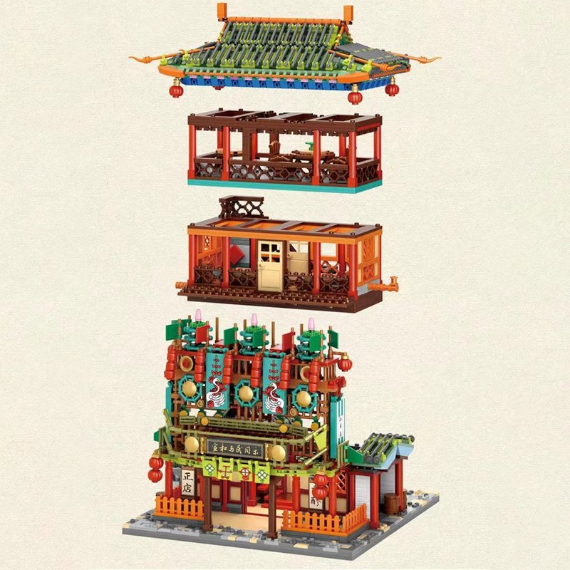 BowLift | Micro Classic Asia Building Set
