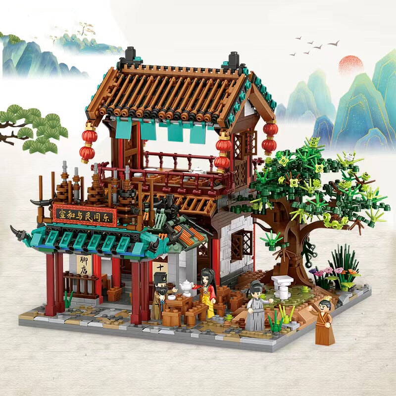 BowLift | Micro Classic Asia Building Set