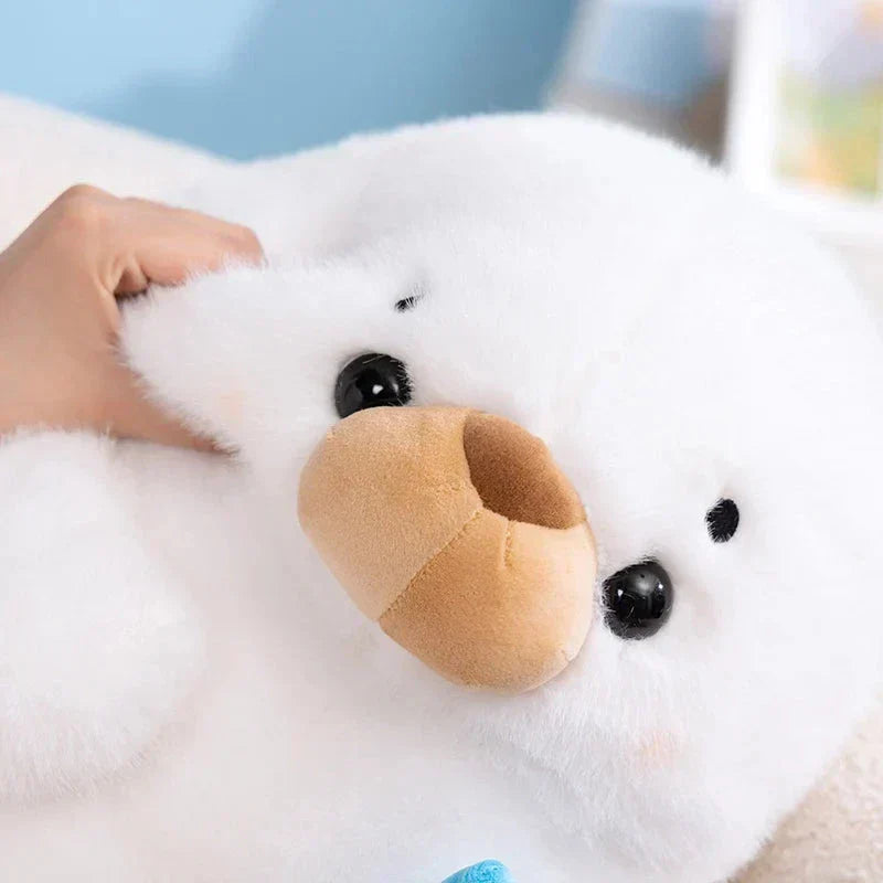 BowLift | Mochi Seal Plushie with Fish