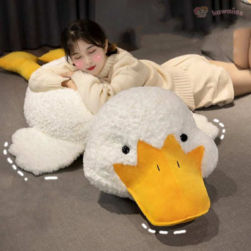 BowLift | Holly the Giant Fluffy White Duck Plushie