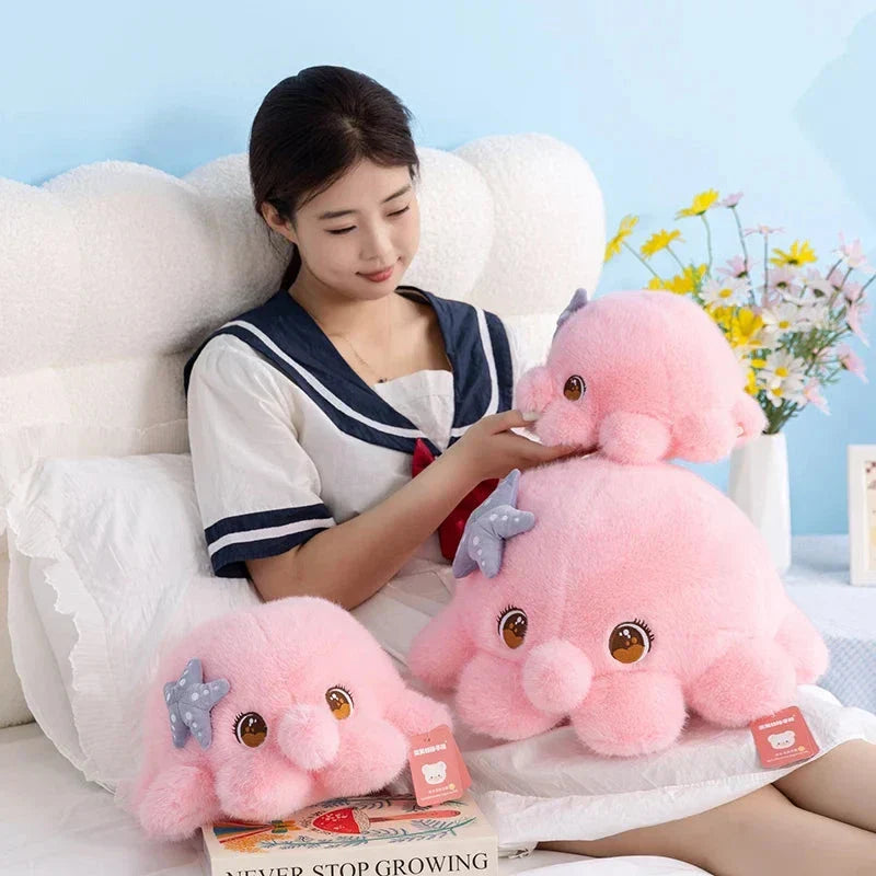 BowLift | Momo the Blushy Pink Octopus Plush