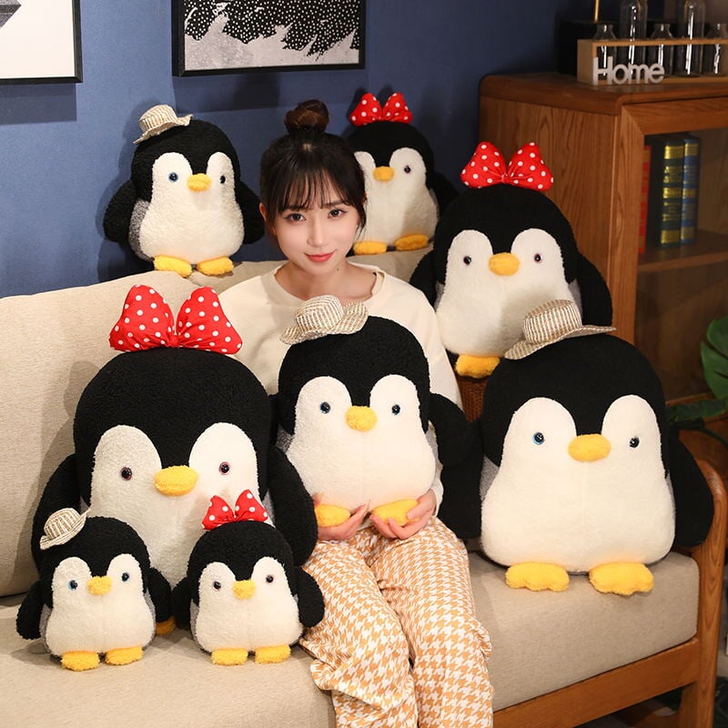 BowLift | Mumble and Frosty the Fluffy Penguin Plushie