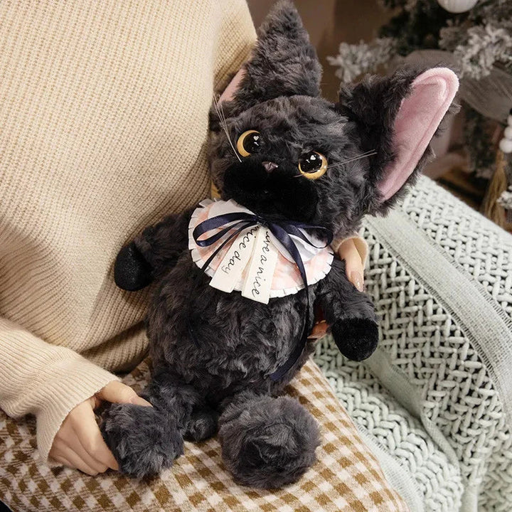 BowLift | Noirou, Mewsette, and Truffle the Fluffy Cat Plushie Family