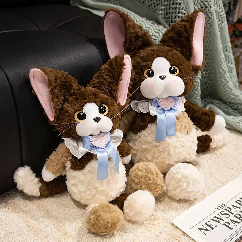 BowLift | Noirou, Mewsette, and Truffle the Fluffy Cat Plushie Family