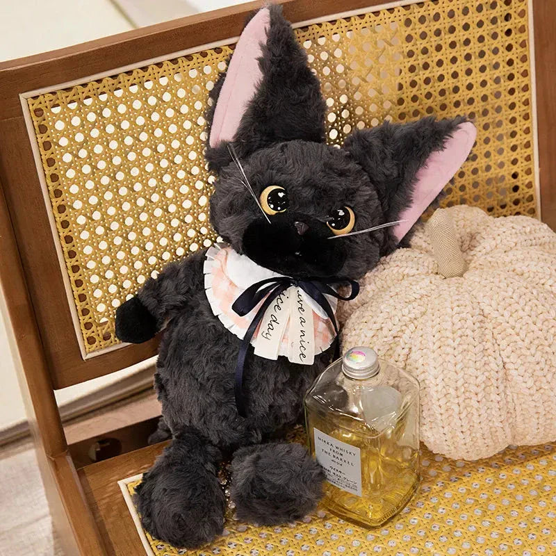 BowLift | Noirou, Mewsette, and Truffle the Fluffy Cat Plushie Family