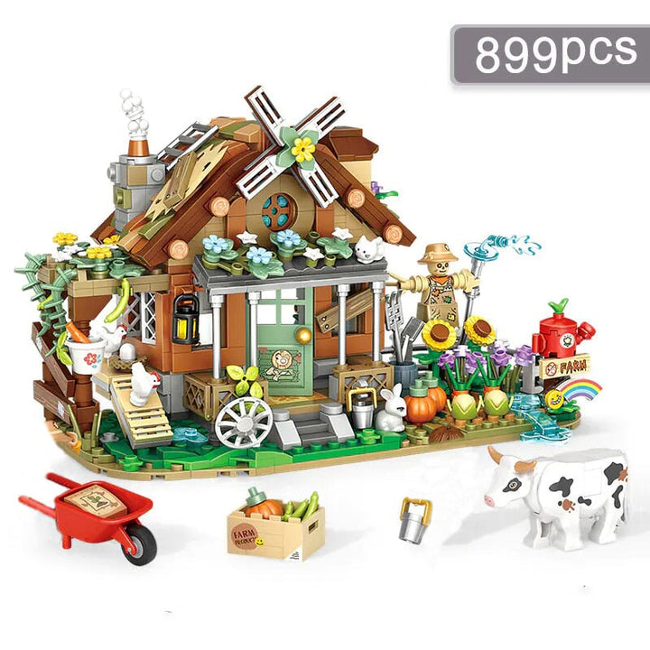 BowLift | Old MacDonald Farm House Micro Building Block