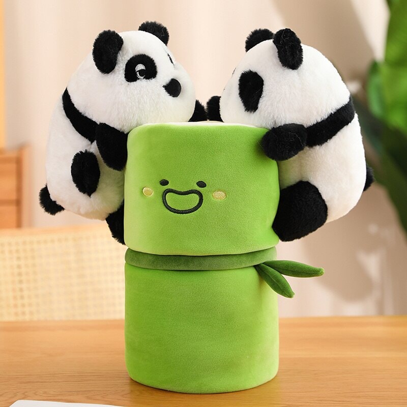 BowLift | Panda & Bamboo Buddy Plushies