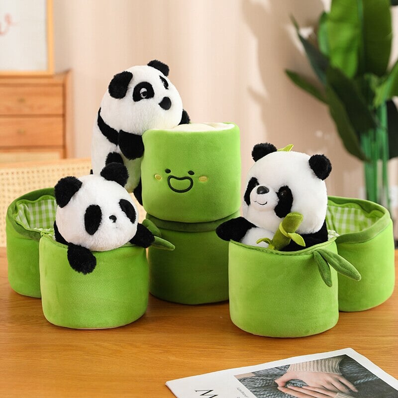 BowLift | Panda & Bamboo Buddy Plushies