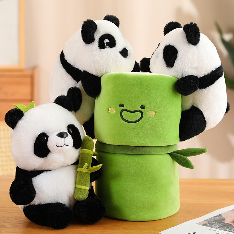 BowLift | Panda & Bamboo Buddy Plushies
