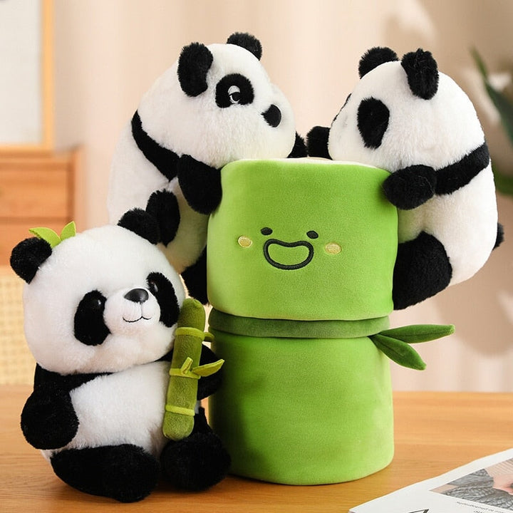 BowLift | Panda & Bamboo Buddy Plushies