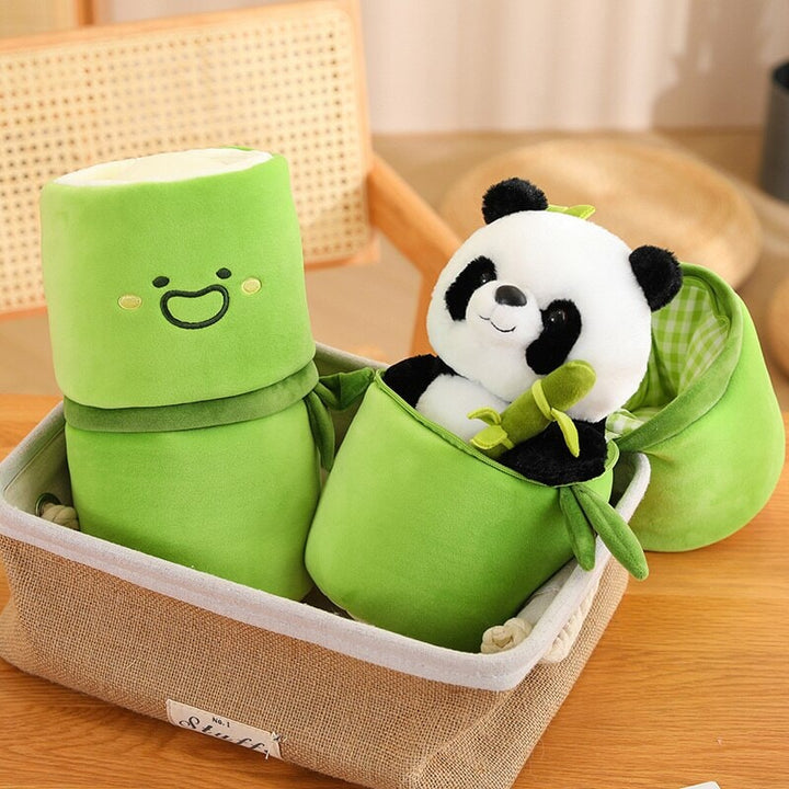 BowLift | Panda & Bamboo Buddy Plushies
