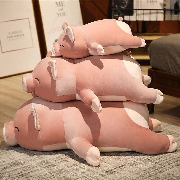 BowLift | Poppy the Pink Jumbo Pig Plushie