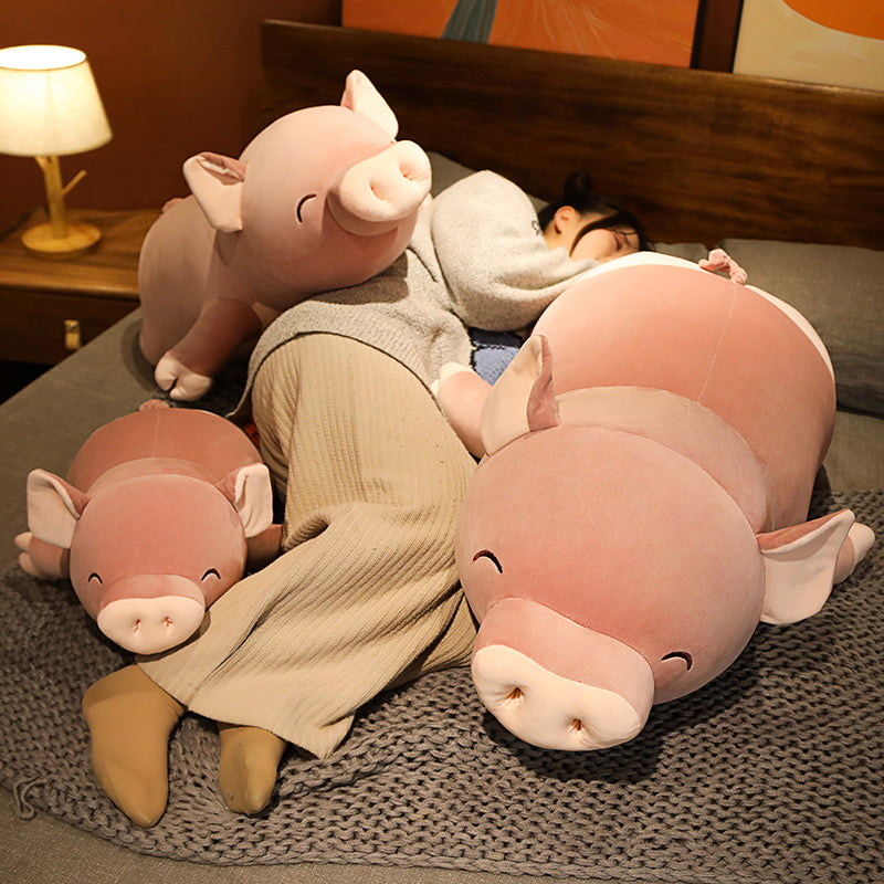 BowLift | Poppy the Pink Jumbo Pig Plushie