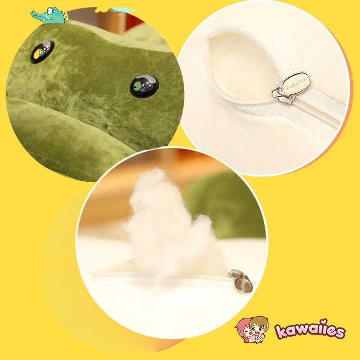 BowLift | Poppy the Prehistoric Purussaurus Crocodile Plushie