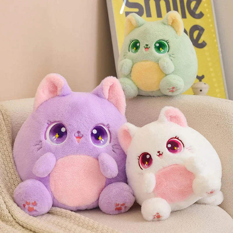 BowLift | Rainbow Fluffy Cat Squad Ball Plushies
