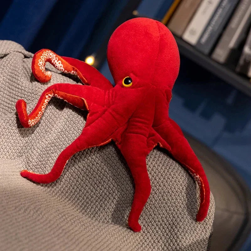 BowLift | Red Life-like Octopus Plushie