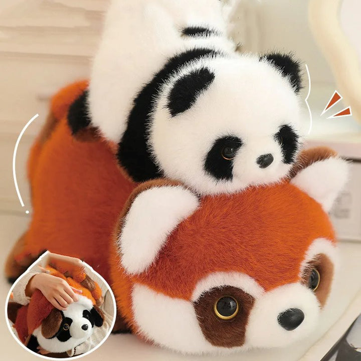 BowLift | Reversible Red Panda to Panda Plush