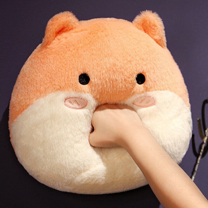 BowLift | Round Cat Bunny Fox Pillow Plushie Collection