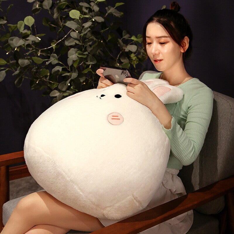 BowLift | Round Cat Bunny Fox Pillow Plushie Collection