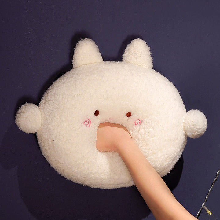 BowLift | Round Fluffy Animal Pillow Plushie Collection