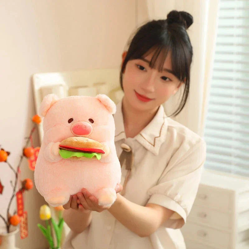 BowLift | Round Fluffy Chonky Piggy Plushie
