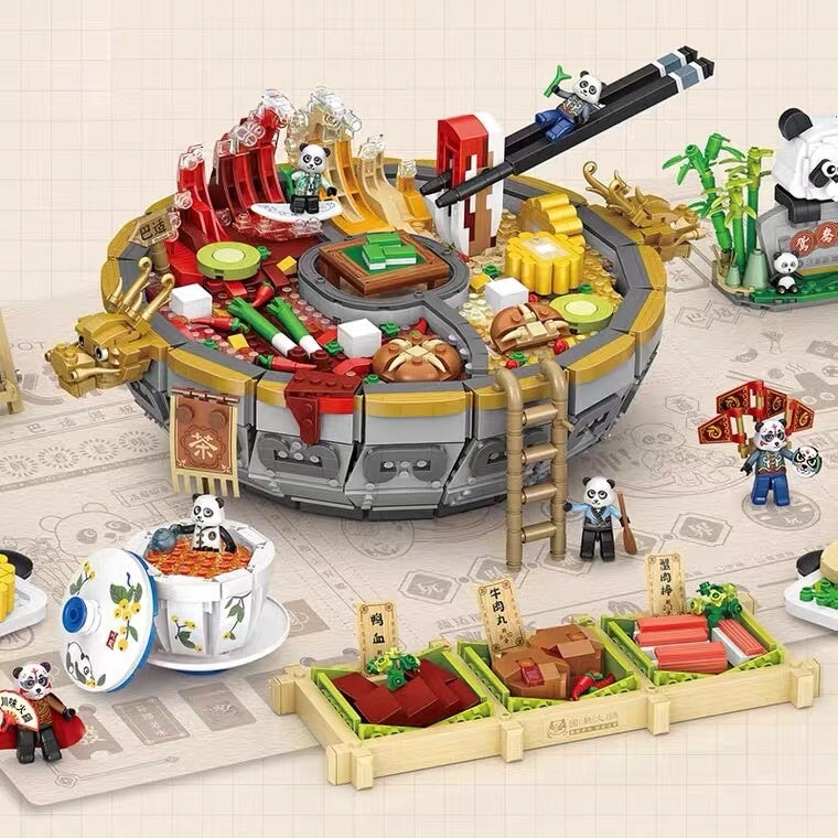 BowLift | Royal Hot Pot Meal Micro Building Set | NEW