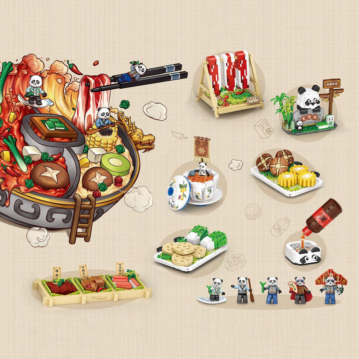 BowLift | Royal Hot Pot Meal Micro Building Set | NEW