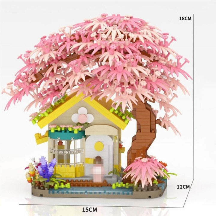 BowLift | Sakura Cottage Micro Building Set