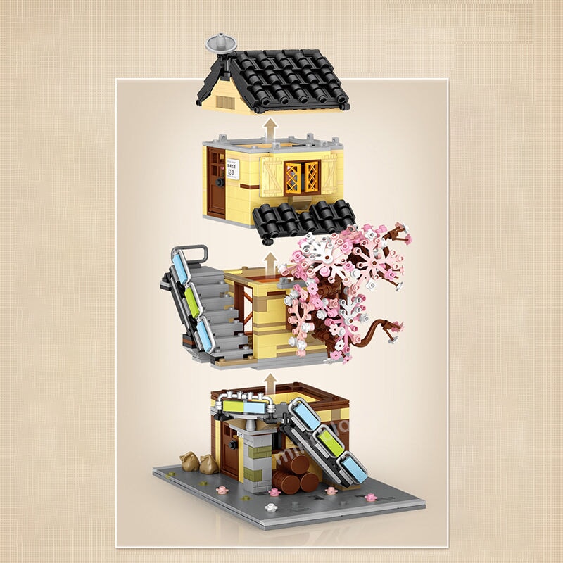 BowLift | Sakura Stores Micro Building Set