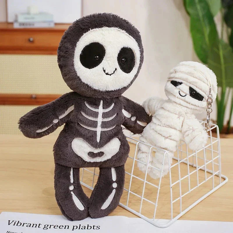 BowLift | Scary Skeleton and Mummy Halloween Plushies