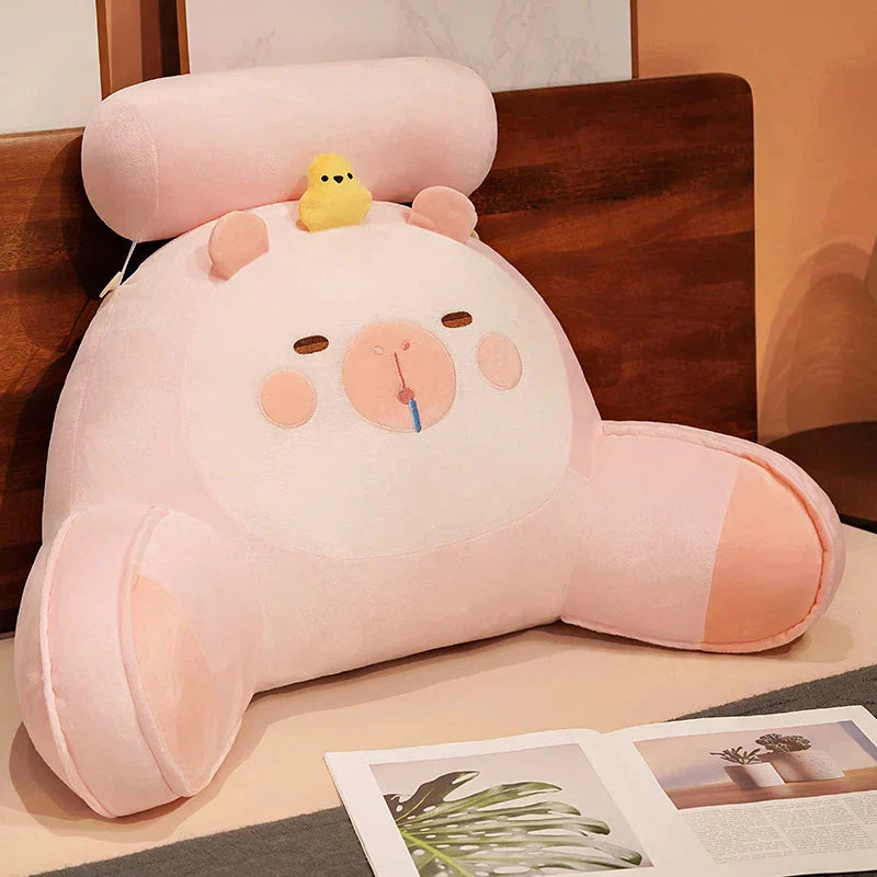 BowLift | Sleepy Capybara Resting Cushion Pillow