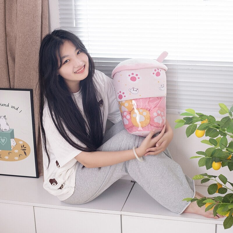 BowLift | Smiling Boba Dessert Plushie