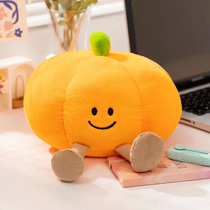 BowLift | Smiling Halloween Pumpkin Ghost Plush