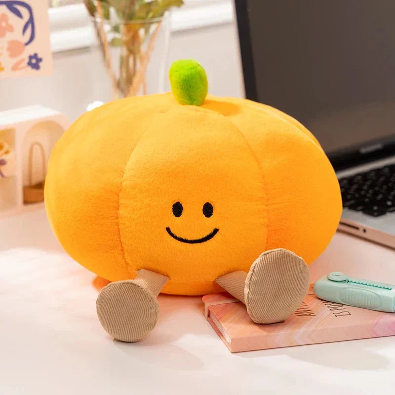 BowLift | Smiling Halloween Pumpkin Ghost Plush