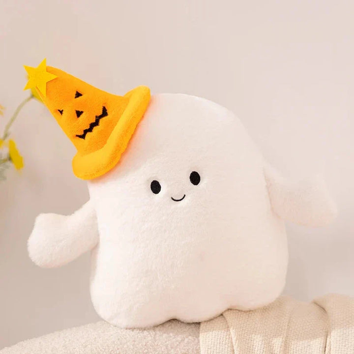 BowLift | Smiling Halloween Pumpkin Ghost Plush