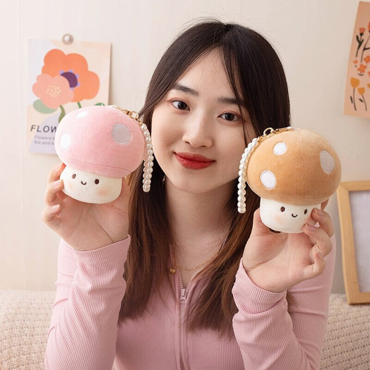 BowLift | Squishy Mushroom Friends Plushie Keychains