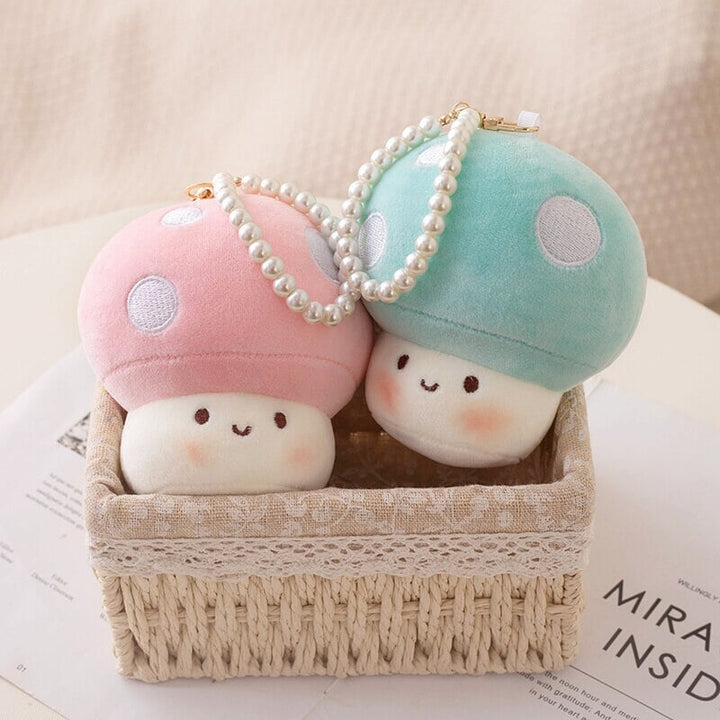 BowLift | Squishy Mushroom Friends Plushie Keychains