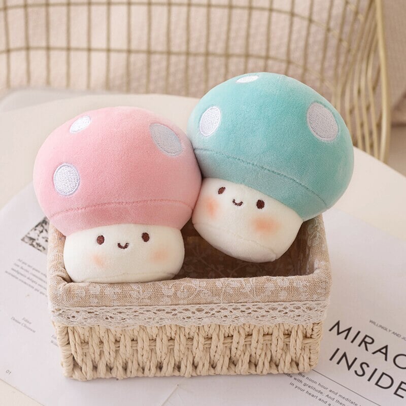 BowLift | Squishy Mushroom Friends Plushie Keychains