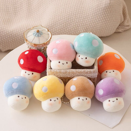 BowLift | Squishy Mushroom Friends Plushie Keychains