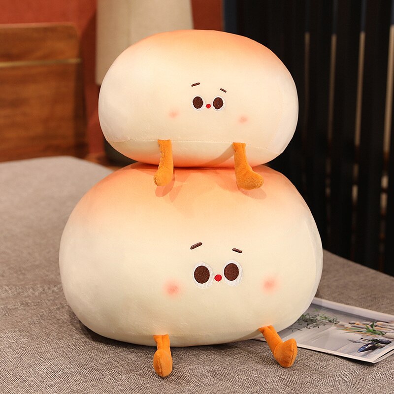 BowLift | Steamed Round Stuffed Bao Bun Plushie
