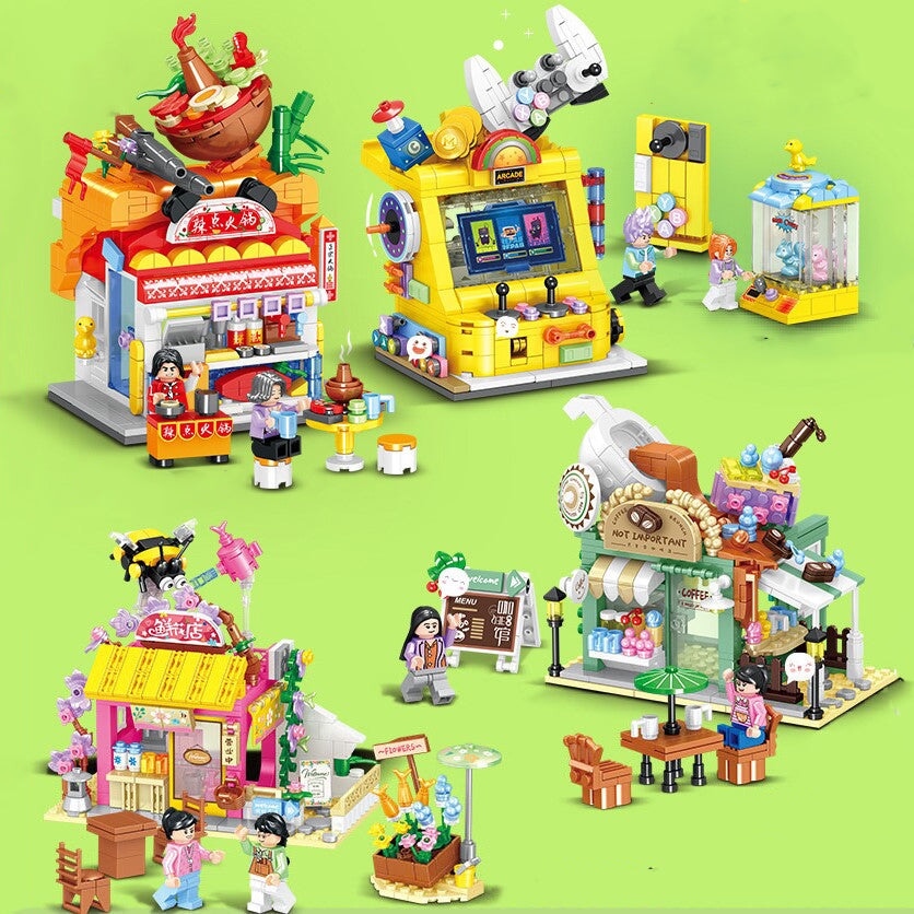 BowLift | Szechuan Street Market Building Blocks
