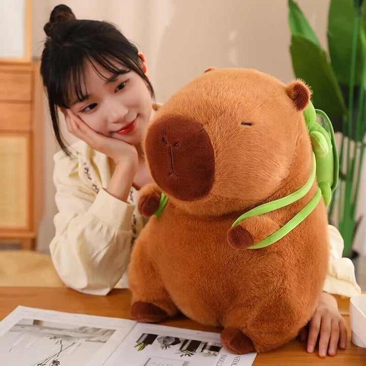 BowLift | The Adorable Capybara Turtle Back Pack Plushies