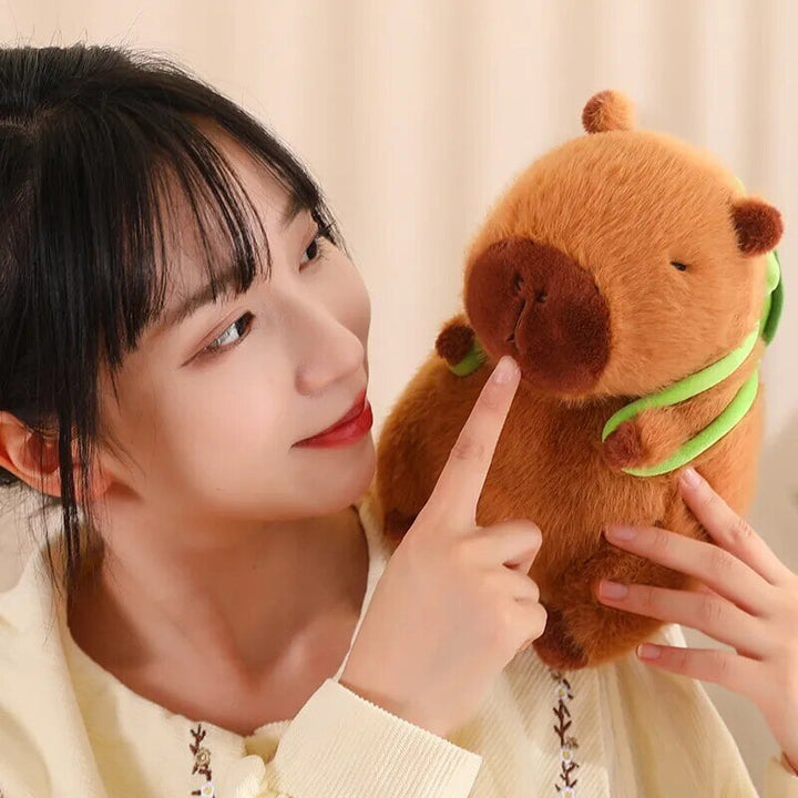 BowLift | The Adorable Capybara Turtle Back Pack Plushies