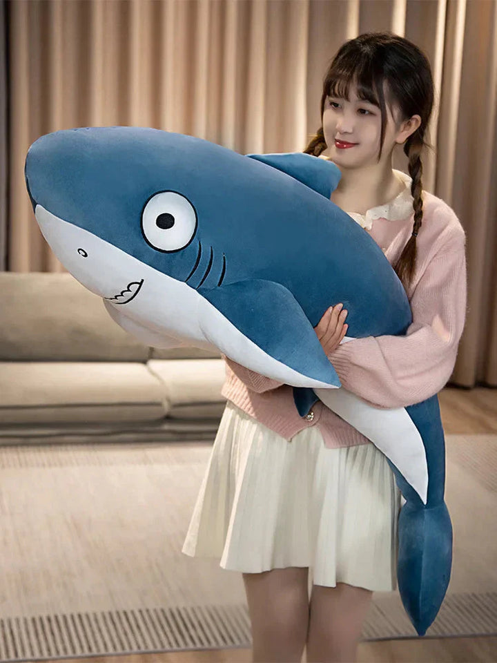 BowLift | The Friendly Cheeky Gray Blue Shark Plushies