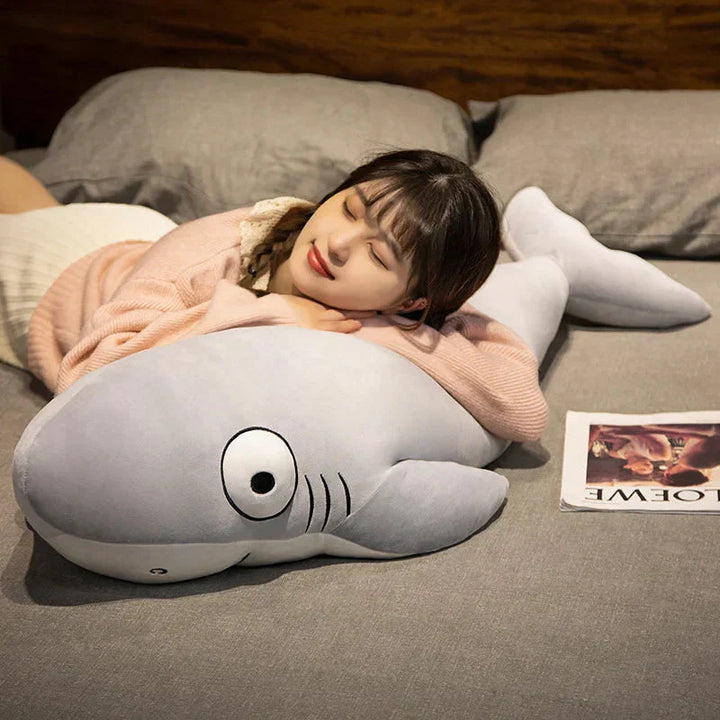 BowLift | The Friendly Cheeky Gray Blue Shark Plushies