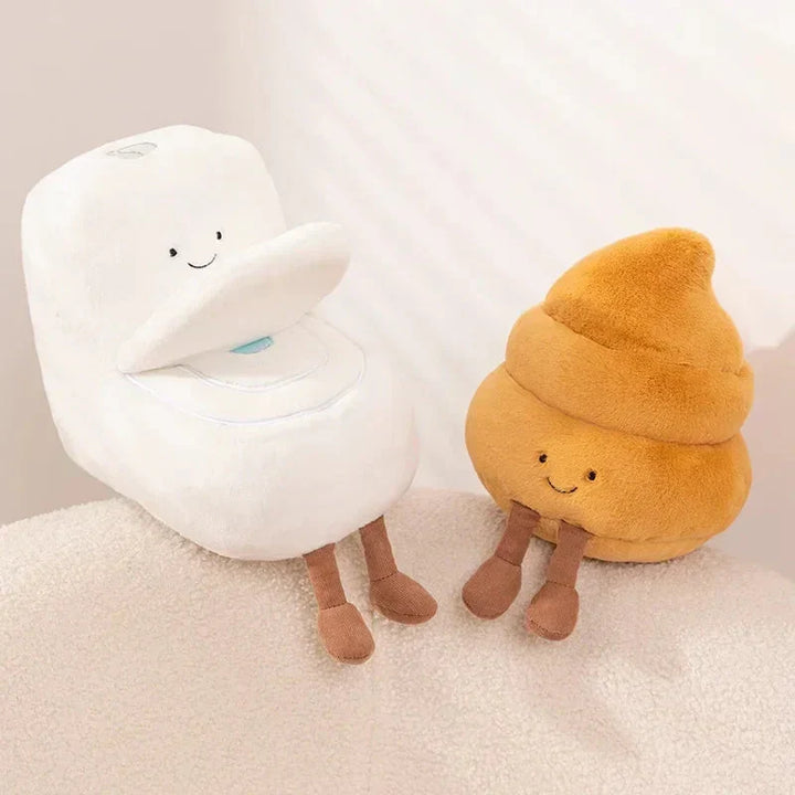 BowLift | Toilet Buddies Poop Tissue Plunger Plushie Collection